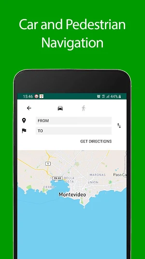 Montevideo Offline Map and Travel Guide Screenshot 1