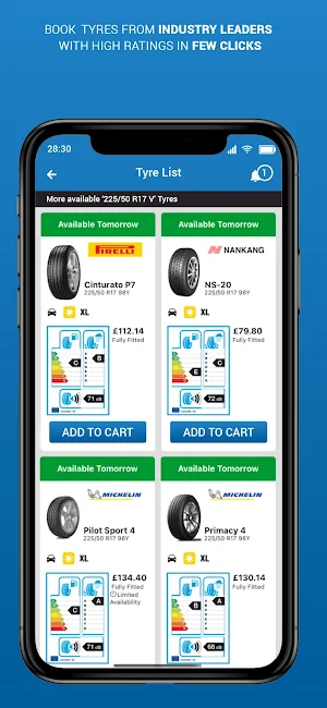 DCM Tyre & Autocentres Shaftes Screenshot 2