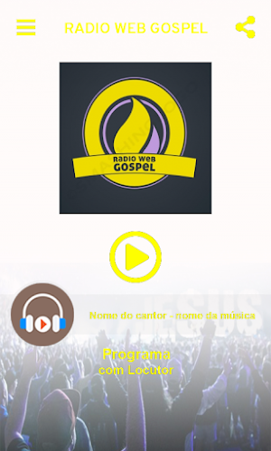 RÁDIO WEB GOSPEL Screenshot 0