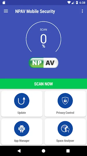 NPAV Total Mobile Security Screenshot 0