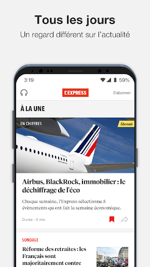 L'Express - Infos & Analyses Screenshot 1