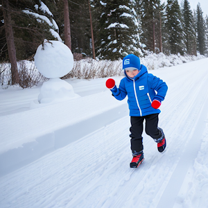 Snowball Fun Race 3D Screenshot 3
