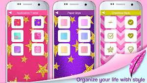 Glitter Notepad Notes Screenshot 2
