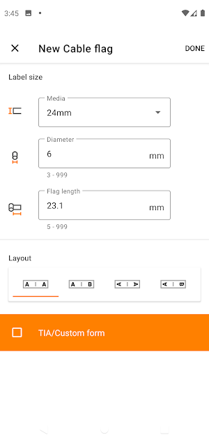 Brother Pro Label Tool Screenshot 2