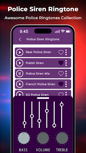 Police Siren Ringtones Screenshot 3