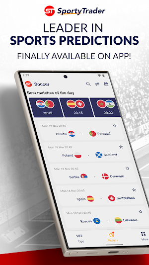 SportyTrader - Soccer Picks Screenshot 0