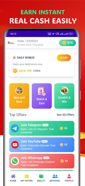 Quick Rewardz – Task & Earn Screenshot 0