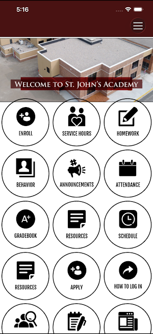 St Johns Academy ND Screenshot 1