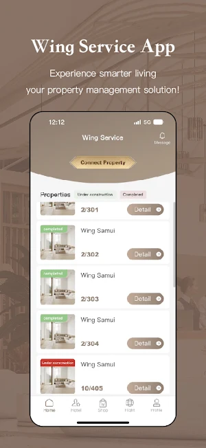 WING SERVICE Screenshot 0