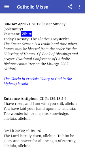 Catholic Missal Offline Screenshot 0
