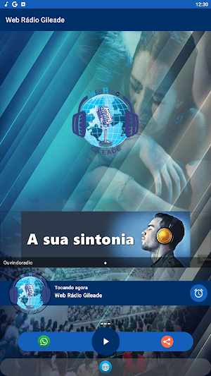 Web Rádio Gileade Screenshot 1