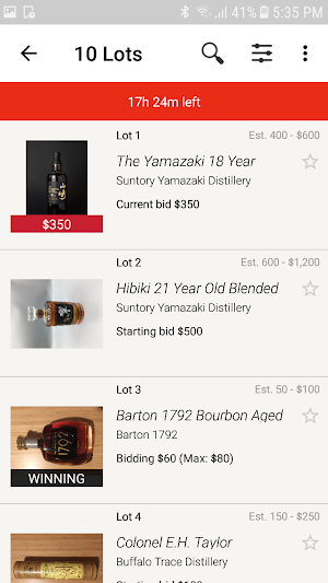 Unicorn Auctions Screenshot 1