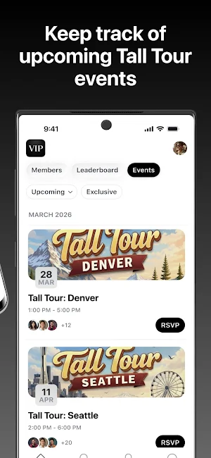 Tall Tour: VIP Screenshot 2