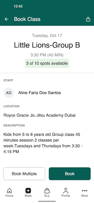 Royce Gracie Academy Dubai Screenshot 2