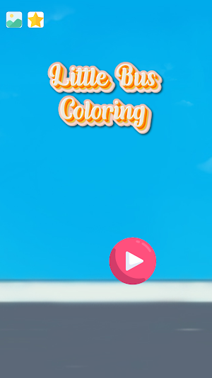 Coloring Animated Little Bus Screenshot 2