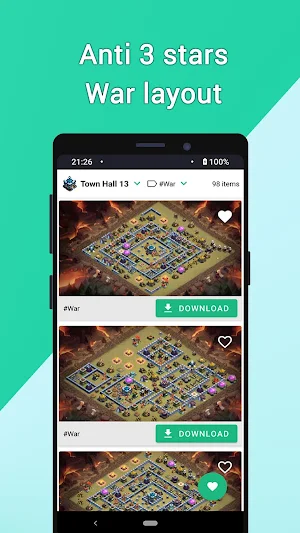 Clashtasia - Base Layout with link Screenshot 1