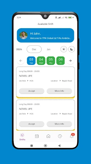 Ambitious Healthcare App Screenshot 2