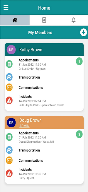 Family Care Circle Screenshot 1