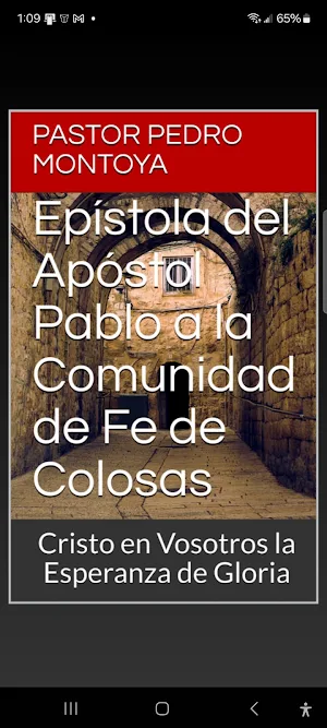 La Epístola a los Colosenses Screenshot 0