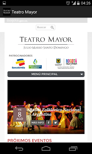 Teatro Mayor Screenshot 1
