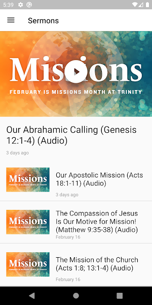 Trinity Presbyterian Church AL Screenshot 1