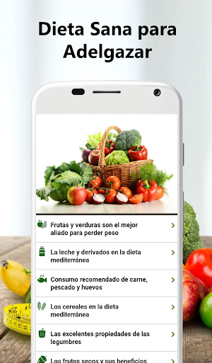 Dieta sana para adelgazar Screenshot 0