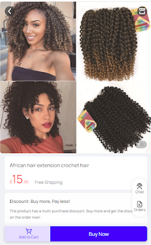 Wigs App For Every Woman Screenshot 2