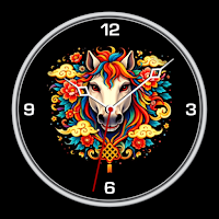 Chinese Zodiac - Horse Face