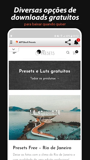 DevX Presets - Foto e Vídeo Screenshot 2