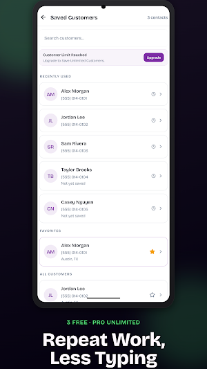 Receipt Maker - QuickReceipt Screenshot 1