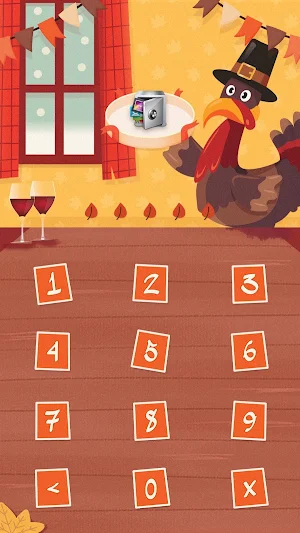 AppLock Theme Happy Thanksgiving Screenshot 1