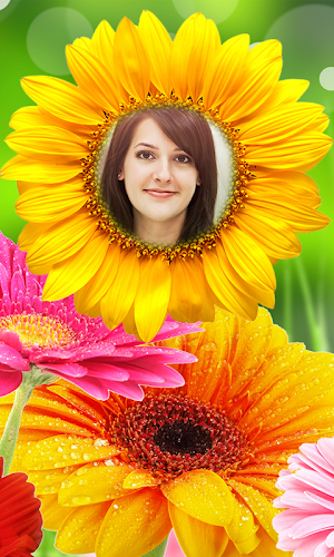 Sunflower photo frames Screenshot 1