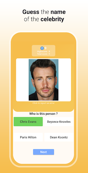 Quiz Celebrity  Guess the name Screenshot 2