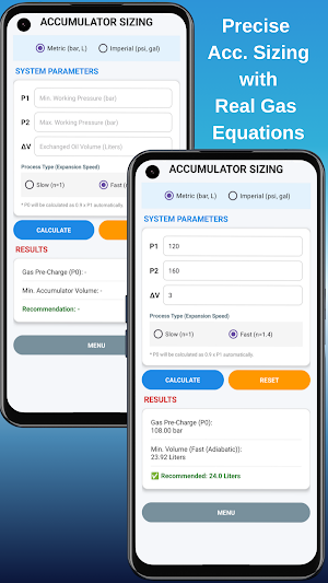 HydraCal :Hydraulic Calculator Screenshot 2