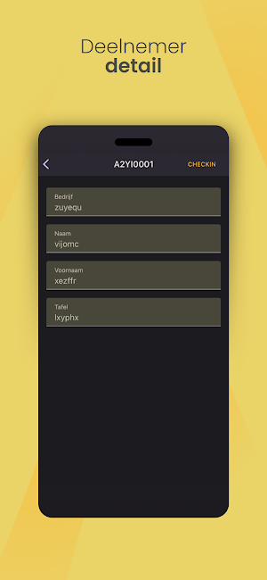 Checkin App Screenshot 3