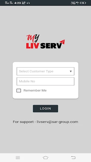 MY LIVSERV Screenshot 1
