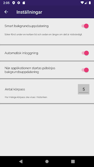 ÅkarNet Screenshot 3