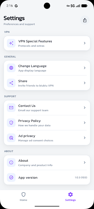 biubiu VPN MAX Screenshot 2