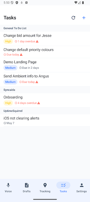 Syncaida Now Screenshot 2