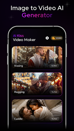AI kiss Video: Hug Video Maker Screenshot 3