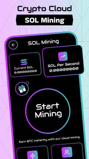 SOL Cloud Mining Solana Mine Screenshot 2
