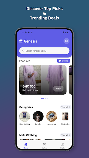 Genesis - KNUST Campus Market Screenshot 0
