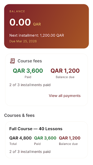 Al Rayah Driving School Screenshot 2