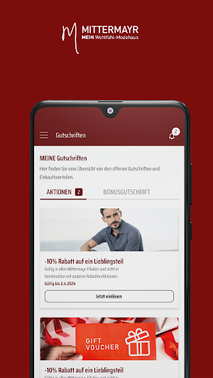 Modehaus Mittermayr Screenshot 0