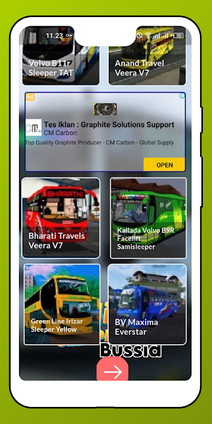 Indian Sleeper Bus Mod Bussid Screenshot 2