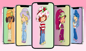 Strawberry Girl Wallpapers Screenshot 2