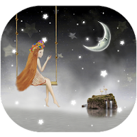 Girl Swing Live Wallpaper