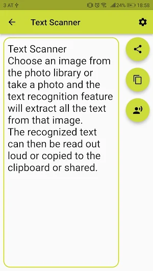 Recognize Text and let read Screenshot 1