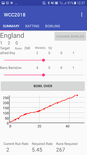 Cricket Simulator Screenshot 2