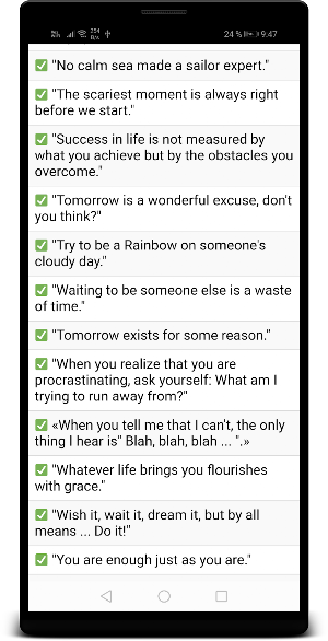 Motivational Phrases Screenshot 3